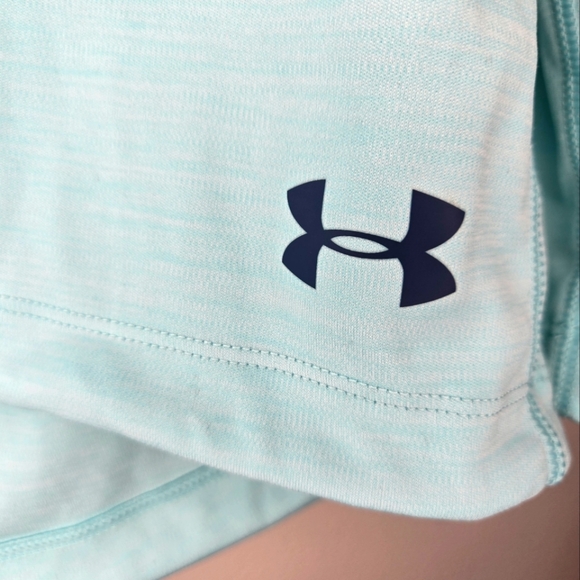 Under armor heat gear hoodie lightweight XS TIFFANY blue Excellent condition - Picture 2 of 7